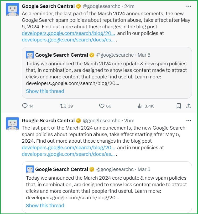 Апдейт, запланований на 5е травня, буде такий серйозний, що Google сьогодні попередив про нього…