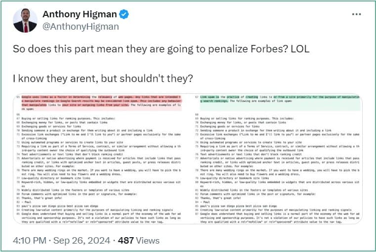 Anthony Higman як у воду дивився. Google оновив політику щодо спаму і одночасно нарешті хоч трохи…