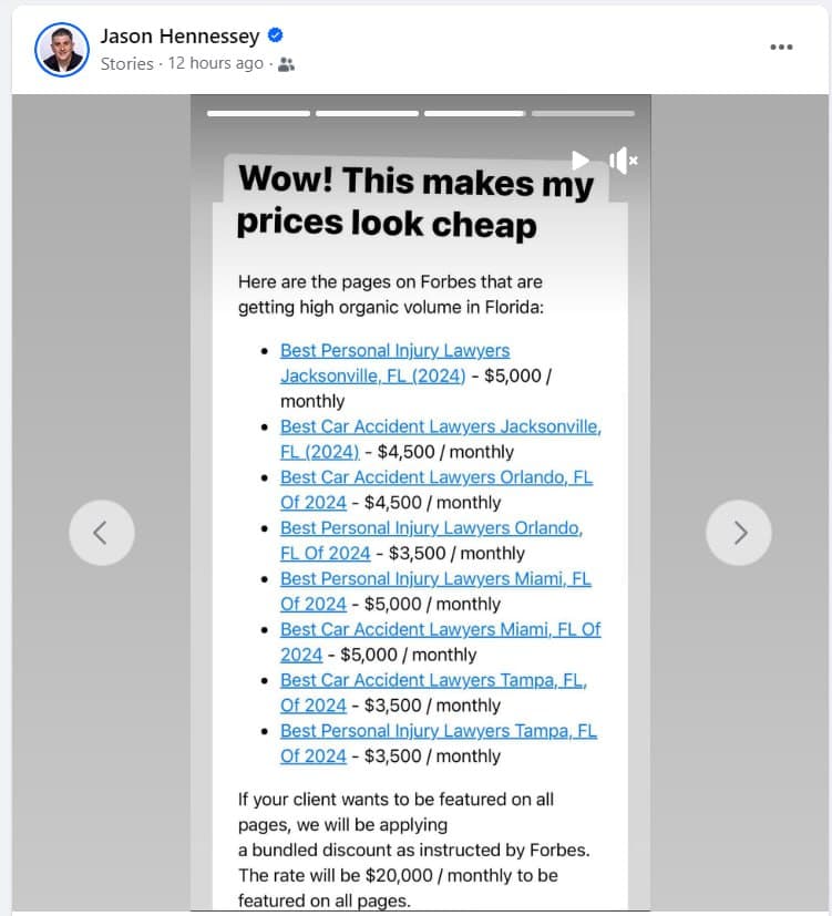 Нормально так Forbes заробляє на локальних лістингах у своєму розділі Advisor. Це тільки декілька…