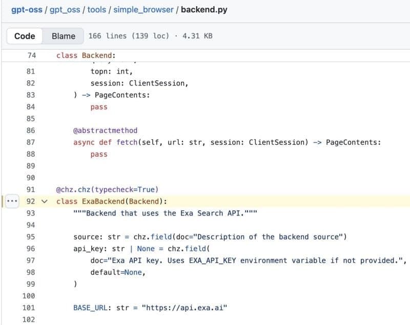 Виявляється, що насправді пошук ChatGPT виконується через API Exa AI — це знайшов Benjamin…