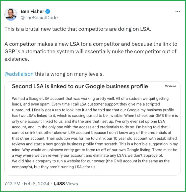 Негативна "оптимізація" в LSA — скам, з яким Google зараз нічого не робить