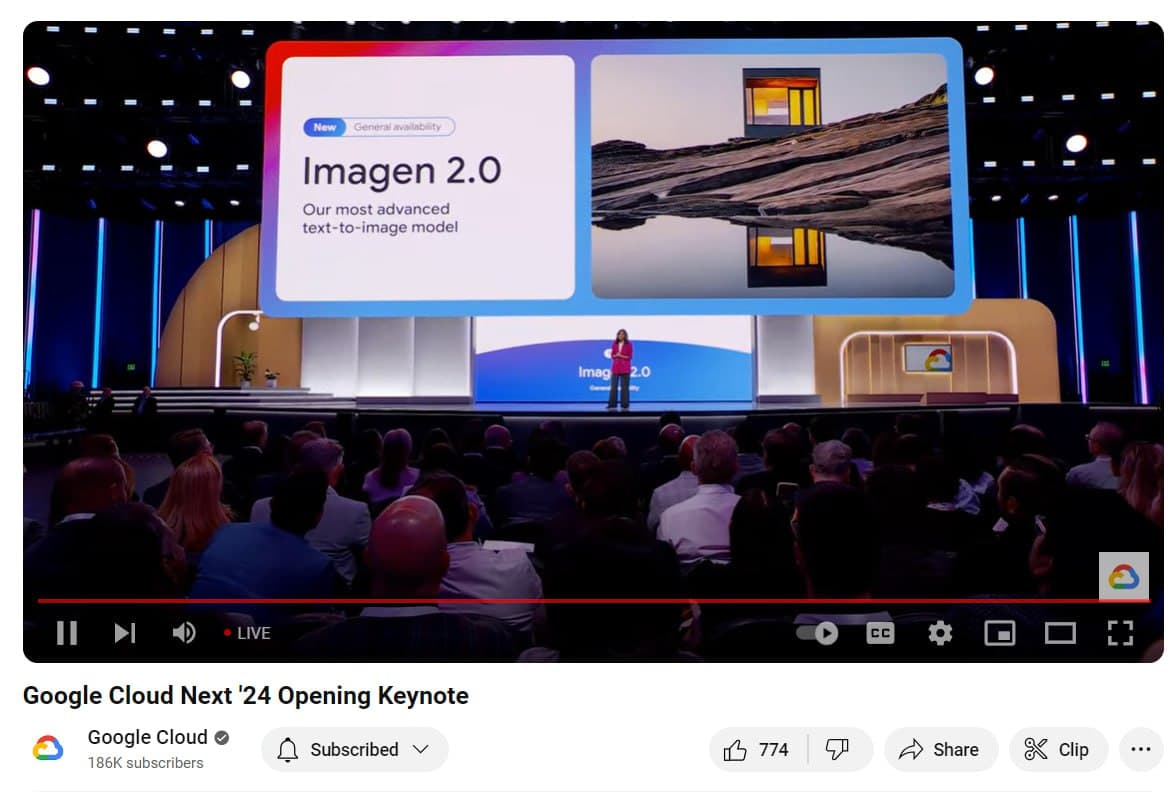 Завершився Opening Keynote на Google Cloud Next'24. Він стосується продуктів Google Cloud, тобто це…