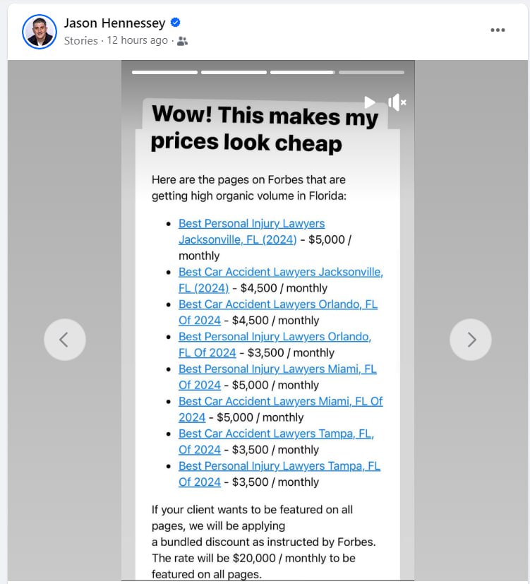 Нормально так Forbes заробляє на локальних лістингах у своєму розділі Advisor. Це тільки декілька…