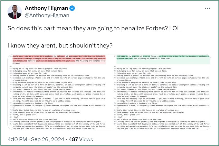 Anthony Higman як у воду дивився. Google оновив політику щодо спаму і одночасно нарешті хоч трохи…